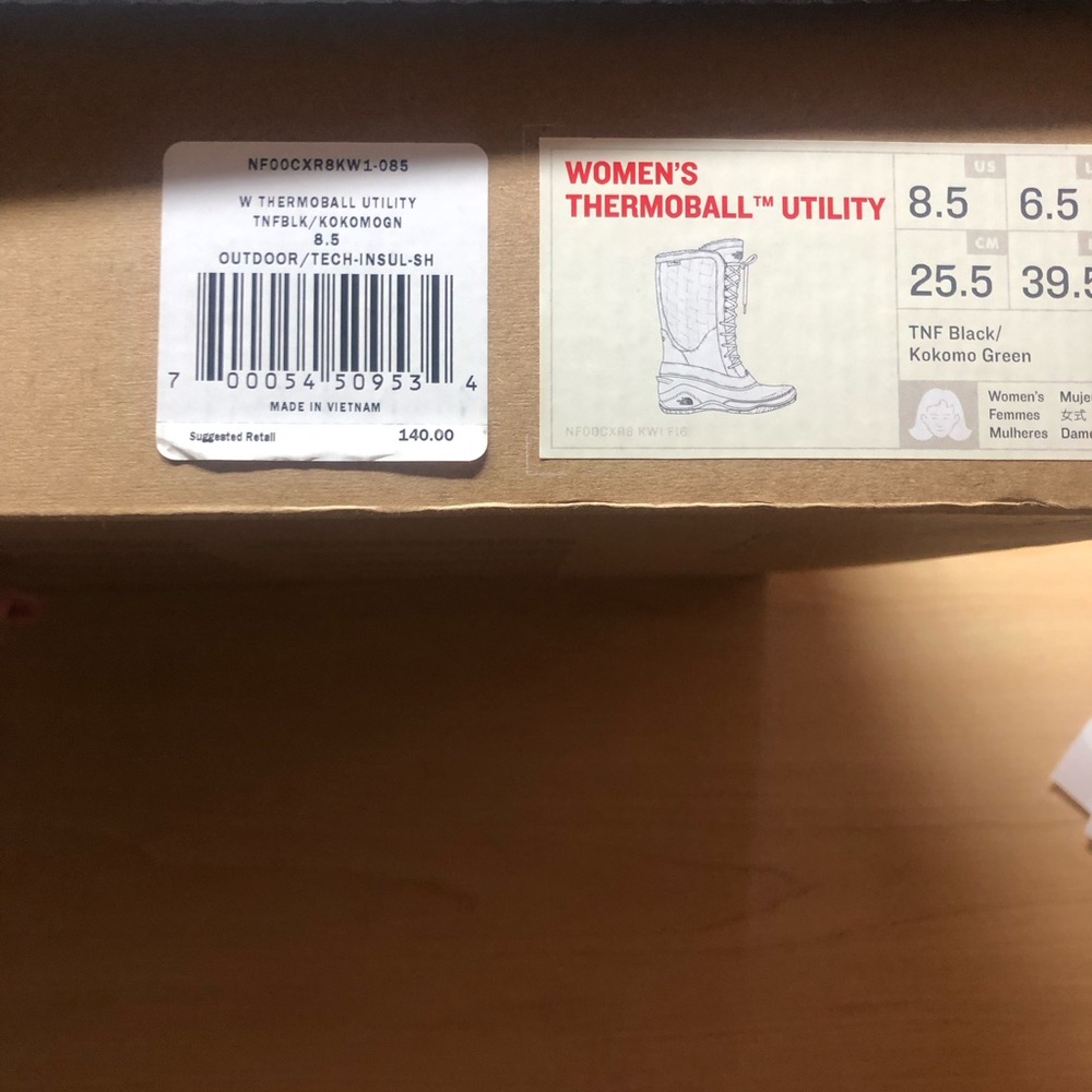 NWT Thermal Utility Tall Waterproof Insulated Winter Boot (dented box) - Picture 5 of 7